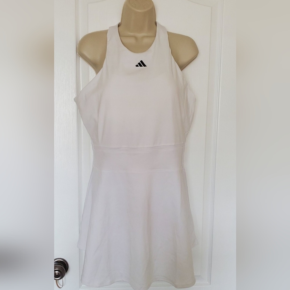Adidas Women's Heat.RDY Y-Dress ~ White/Large NWOT - Picture 3 of 7